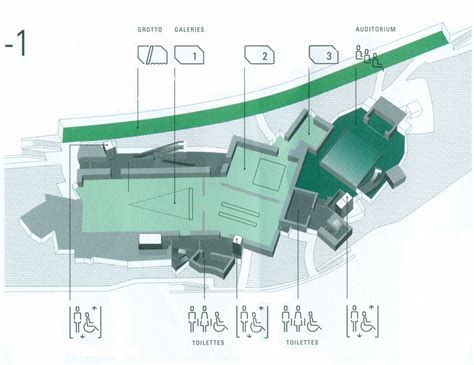 architectural floor plan of the louis vuitton foundation france|fondation louis vuitton plans.